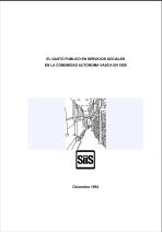 El gasto p&uacute;blico en servicios sociales en la Comunidad Aut&oacute;noma Vasca en 1990